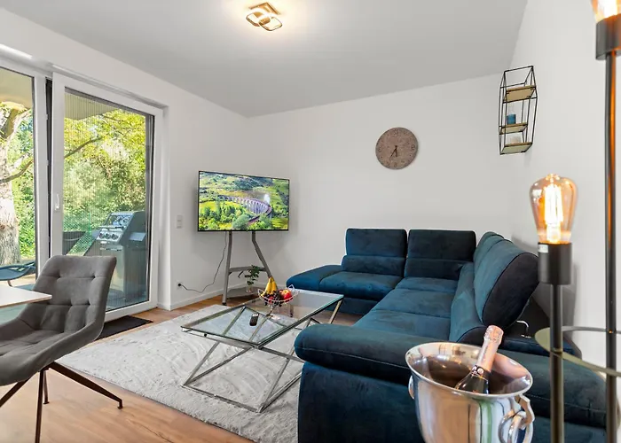 Lit Living Deluxe Apartments Woerth - Parking - Box Spring - Bbq - Balcony
