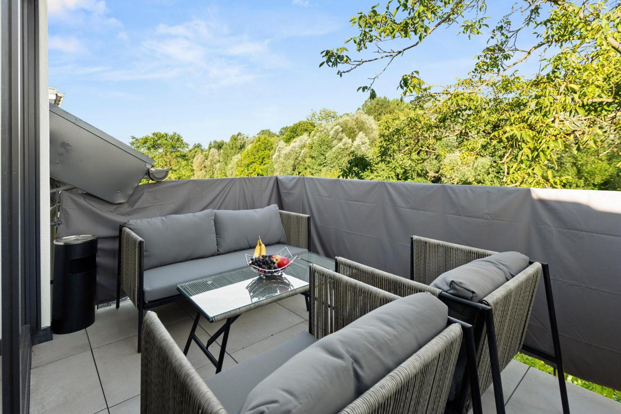 Lit Living Deluxe Woerth - Parking - Box Spring - Bbq - Balcony Apartment *