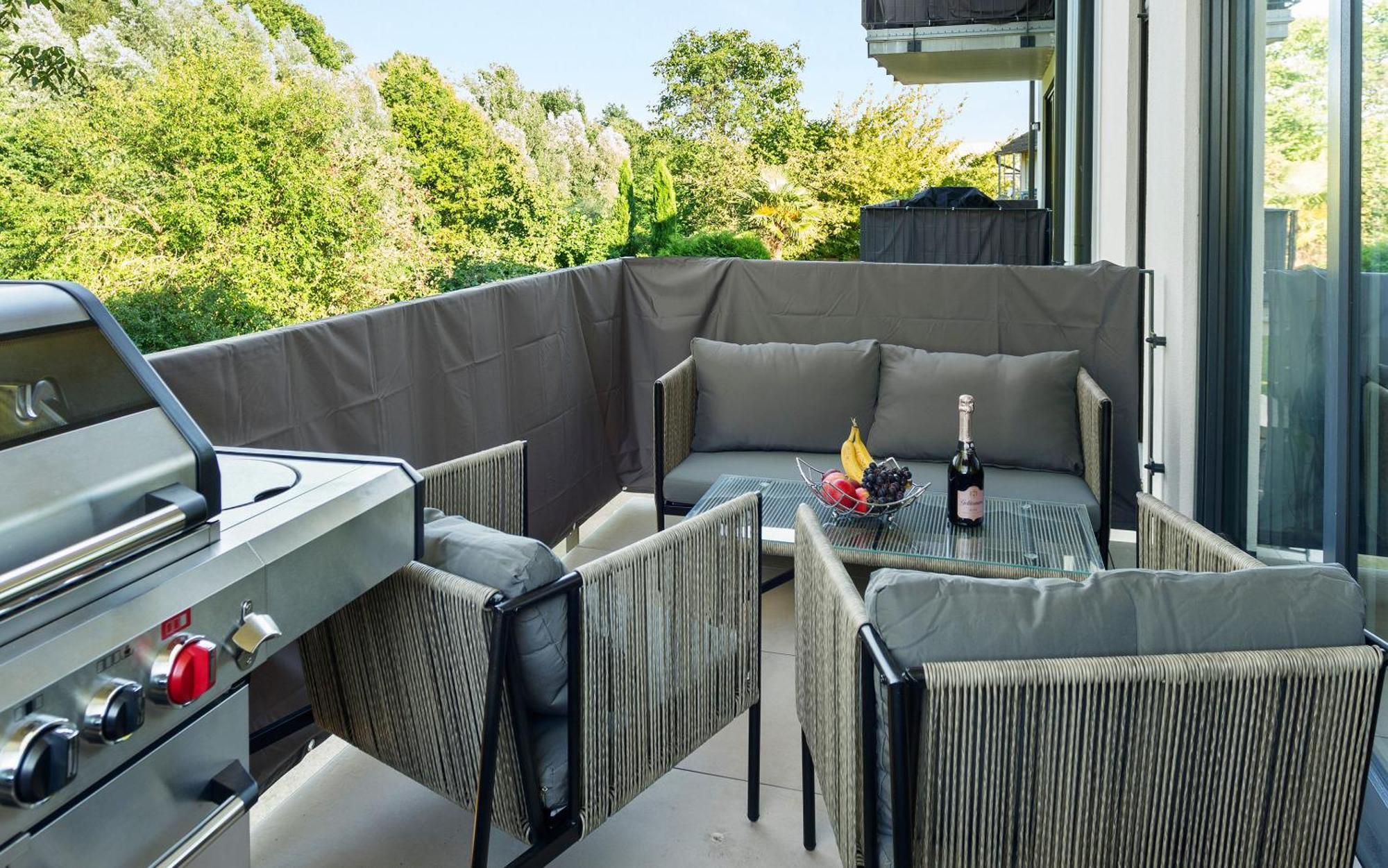 Lit Living Deluxe Woerth - Parking - Box Spring - Bbq - Balcony Apartment